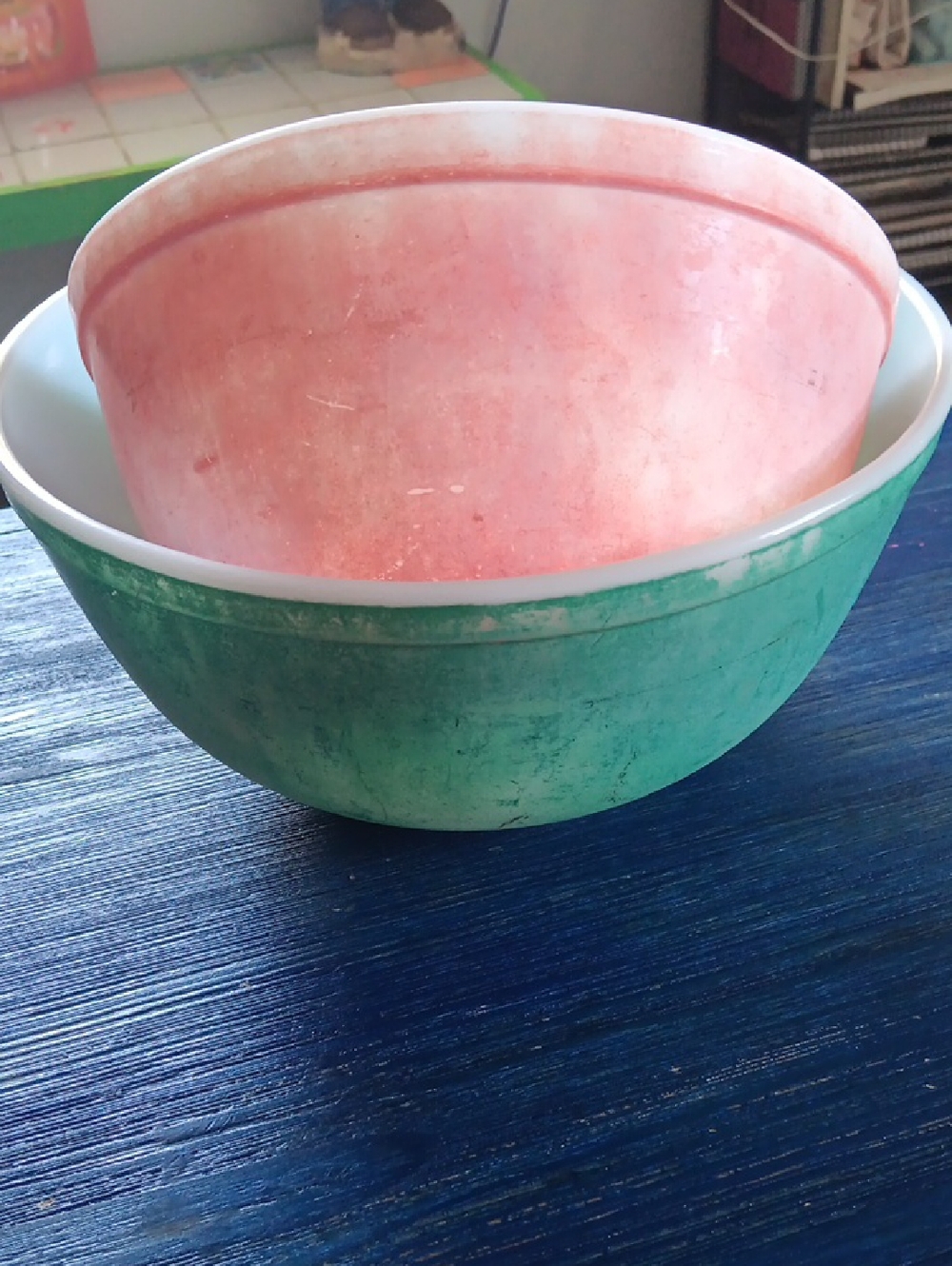 Vintage Pyrex Nesting Bowls